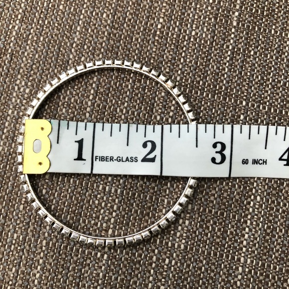 Indian/ Punjabi Silver Stone Bangles - Picture 7 of 7